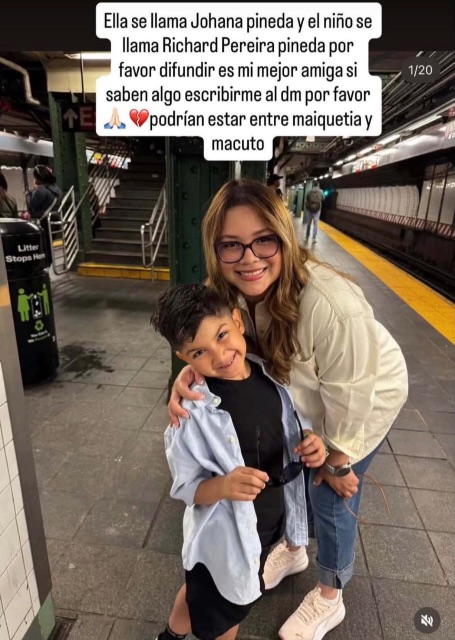 Johana Pineda y Richard Pereira