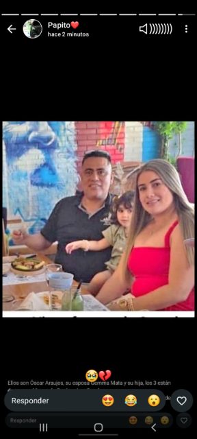 Oscar Araujos.  Gemma mata. Y su hija