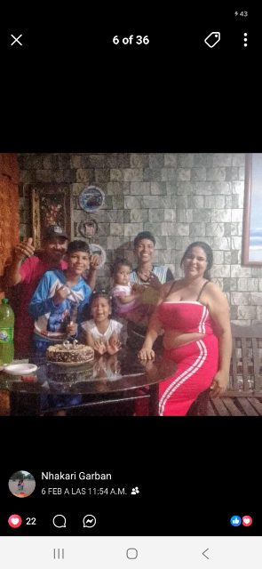 Julini garban 30 años Jesús guzman  cristofe  guzman  nakira guzman