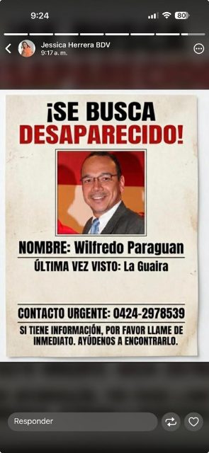 Wilfredo Antonio Paraguan Villegas