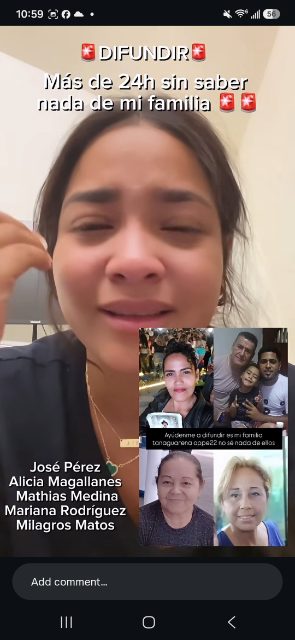 José Pérez, Alicia Magallanes, Mathias Medina (Menor de edad), Mariana Rodríguez, y Milagros Matos