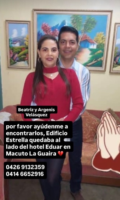 Beatriz y argenis velazquez