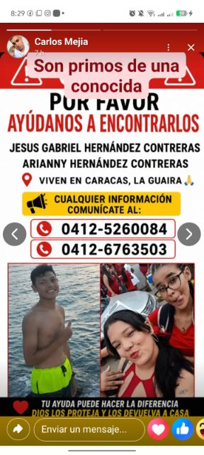 Jesus Gabriel Hernández Contreras  Arianny Hernández Contreras