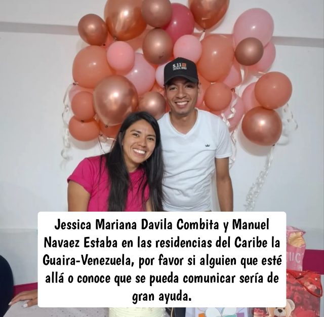 Jessika combita y manuel narvaez