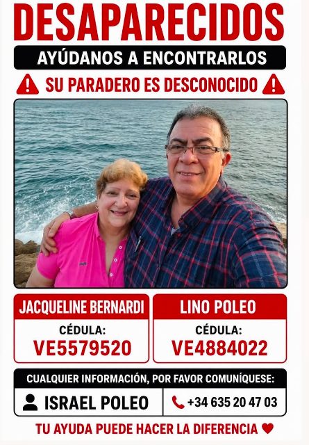 Jacqueline Bernardi y Lino Poleo