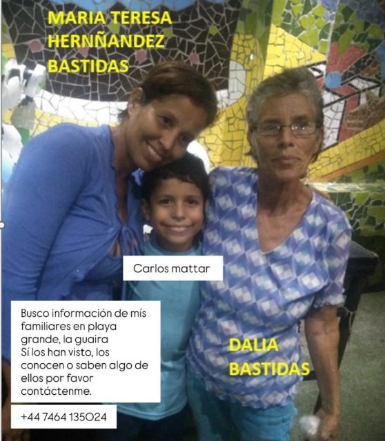 María Teresa Hernández Bastidas, Carlos Mattar, Dalia Bastidas