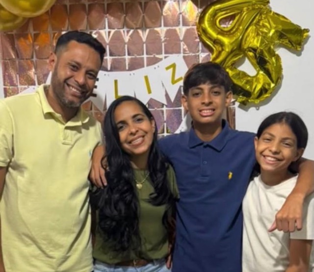 Andrés Azuaje, Maxiori Azuaje, Mía Azuaje, Samuel Azuaje