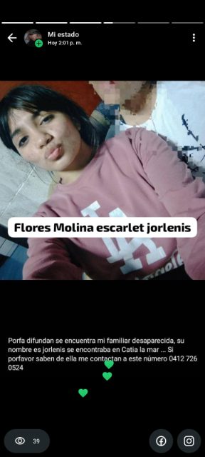 Flores Molina Scarlet jorlenis