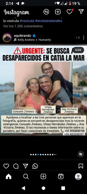 Consuelo, Ulises y Ana Victoria jimenez