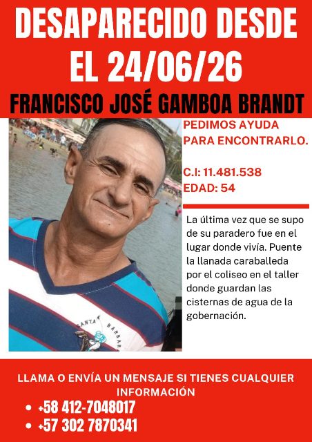 Francisco Jose Gamboa Brantd