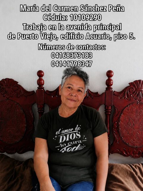Maria del Carmen Sánchez peña