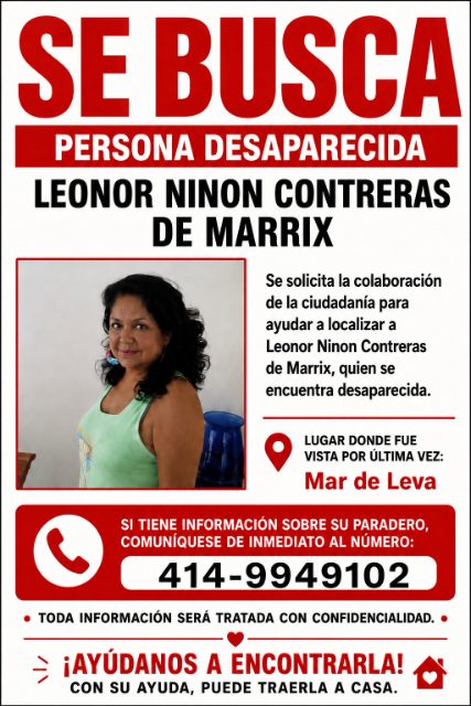 Leónor Contreras vda de marrix