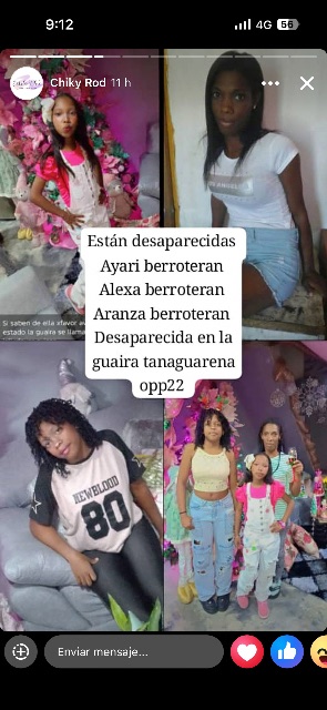 Ayari berroteran, Alexa berrroteran y aranza berroteran