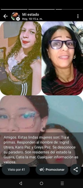Ingrid utreta karis paz Greys paz