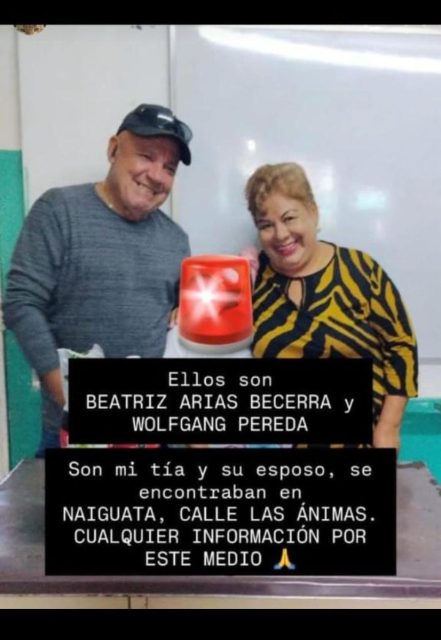 Wolfgang Pereda y Beatriz Arias