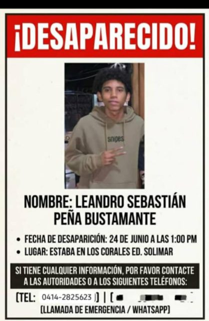 Leandro Sebastián peña Bustamante