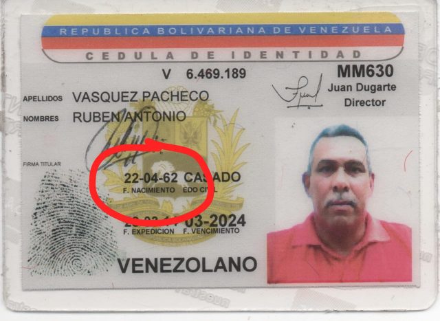 Ruben Vasquez Pacheco