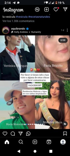 Verónica,Paula,María Melanny