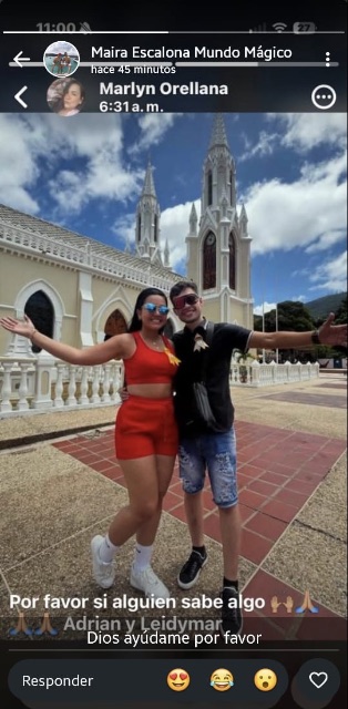 Ilich Adrian Guevara escalona  Leydimar Carolay Martínez