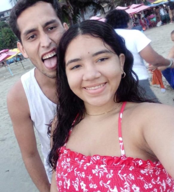 Xileidys Perales y Robert Rivas