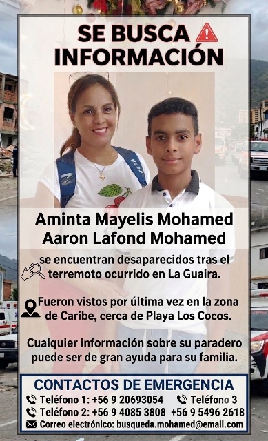 Mayelis Mohamed Y Aaron lafont Mohamed