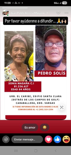 Sonia Magaña y Pedro Solis