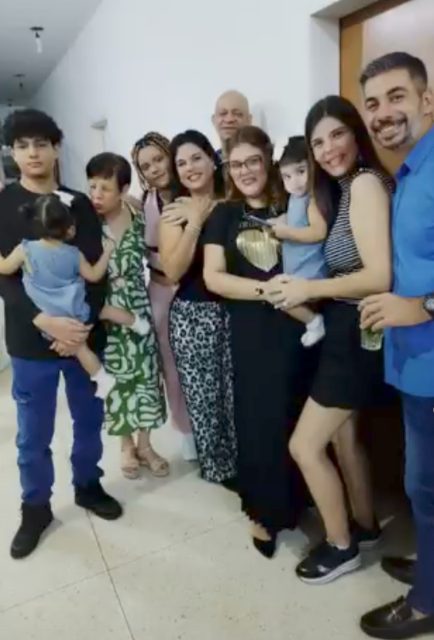 Nayezka Gutiérrez, Alejandro Gómez, María Alexandra Arocha, Nethzali Gutiérrez, Mayerling Gutiérrez, Mardonia Gil, Fares Jesús Kusta, Toni Silvestri, Miranda Kusta Gutiérrez y María Sofía Kusta Gutiérrez