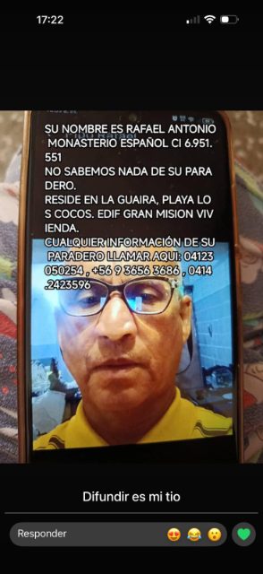 Rafael Antonio monasterio español