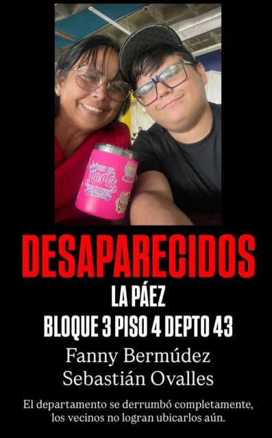 Fanny Bermudez y Sebastián