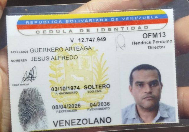 Guerrero Arteaga Jesús Alfredo