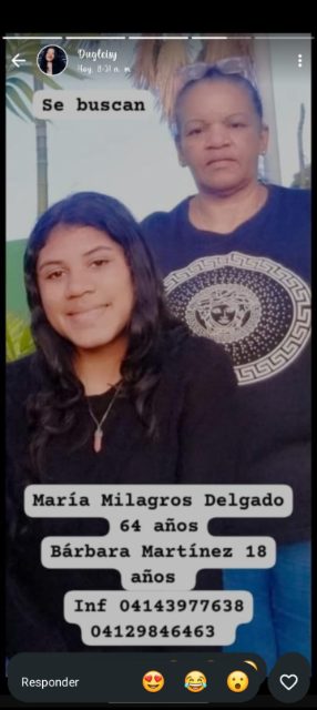 Maria  milagro y Barbara martienes