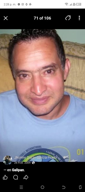 JHONNY OSCAR GARCÍA PRADO