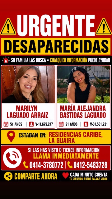 MARILYN LAGUADO ARRAIZ Y MARÍA ALEJANDRA BASTIDAS LAGUADO