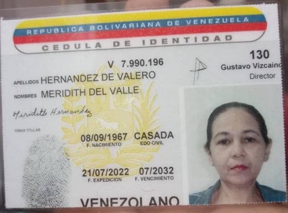 Meridith del Valle Hernández de Valero