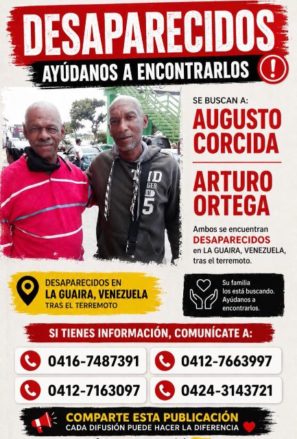 Arturo Ortega y Augusto corcida