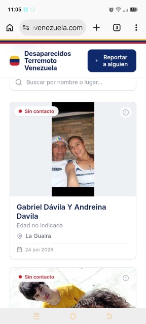Andreina Dávila y Gabriel Dávila