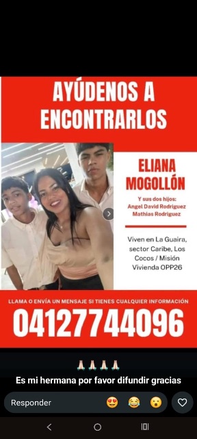 Eliana y sus hijos