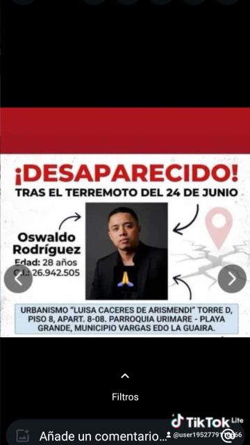 Oswaldo jose Rodríguez Rivas