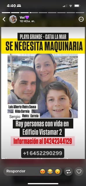 alverto vieira, hilda correia y sergio vieira