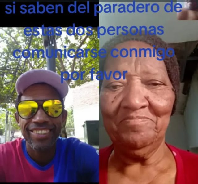 Buscando a la mamá y hermano de un compañero de trabajo, su vivienda está en el edificio de la Misión vivienda entrando a los cocos: Santos cuadro y Julio alejandro Pombo cuadro