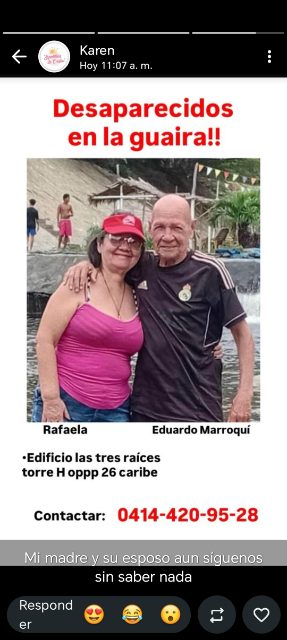 Rafaela teran y Eduardo Marroqui