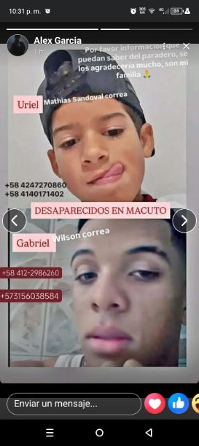 Uriel Mathias sandoval correa  Gabriel Wilson correa