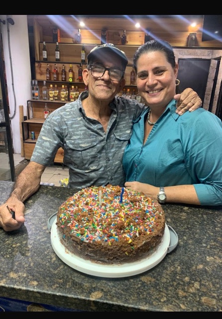 Carolina Paolini y Manuel Felibert